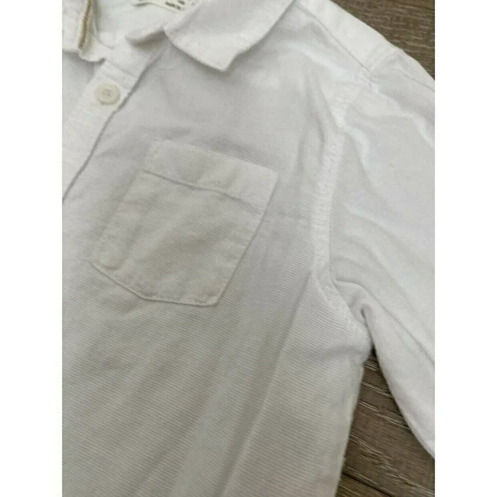 Zara White Button Up Shirt